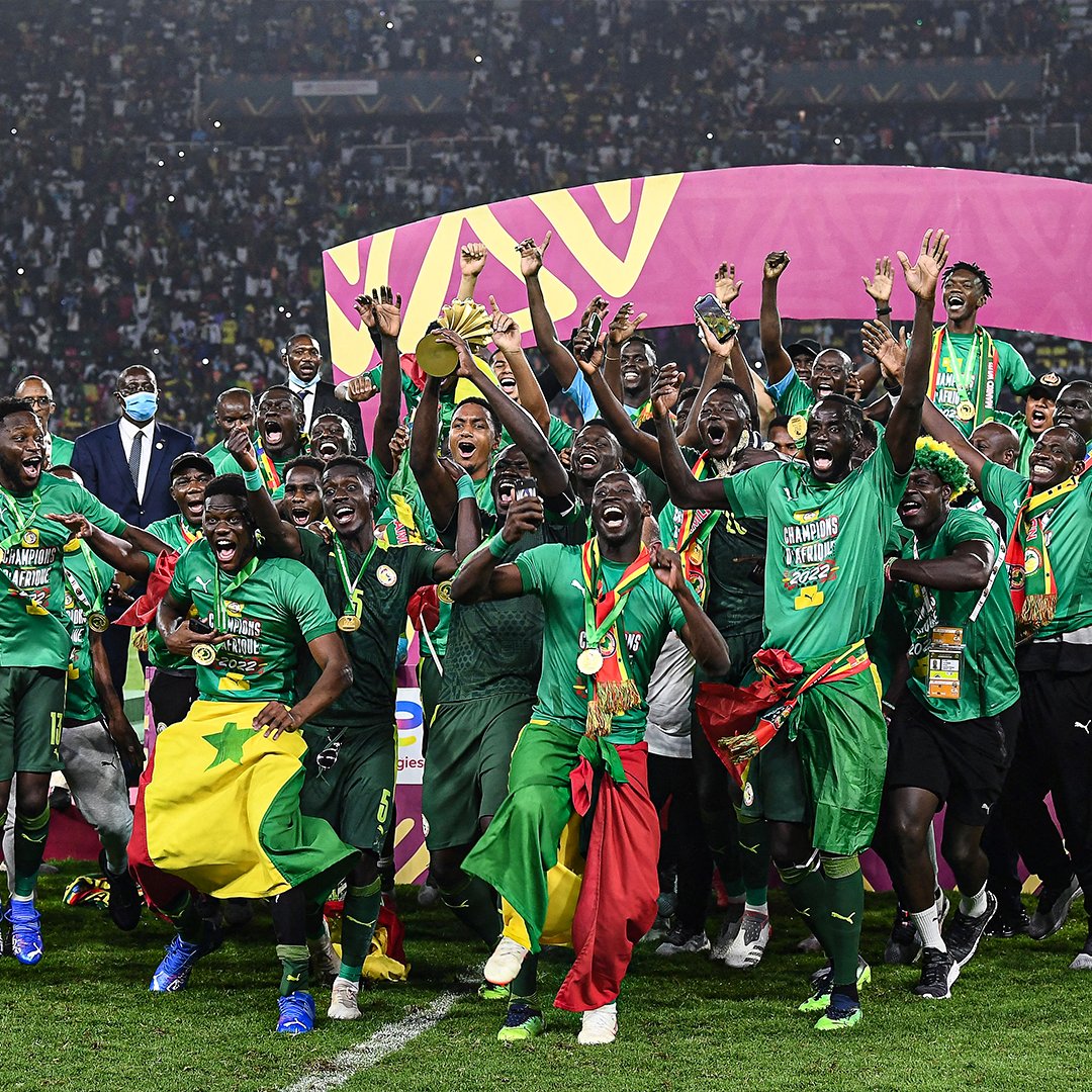 Victory At Last! Senegal And Aliou Cisse Have Finally Won The AFCON Trophy They Fully Deserved.