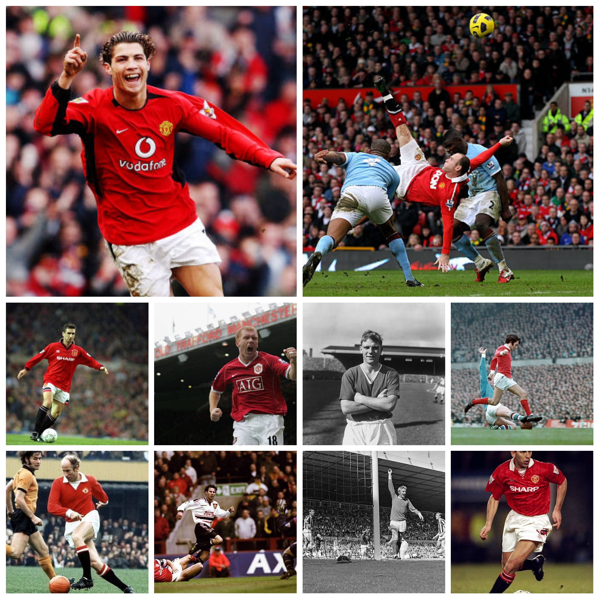 The 10 Greatest Manchester United Players Of All Time