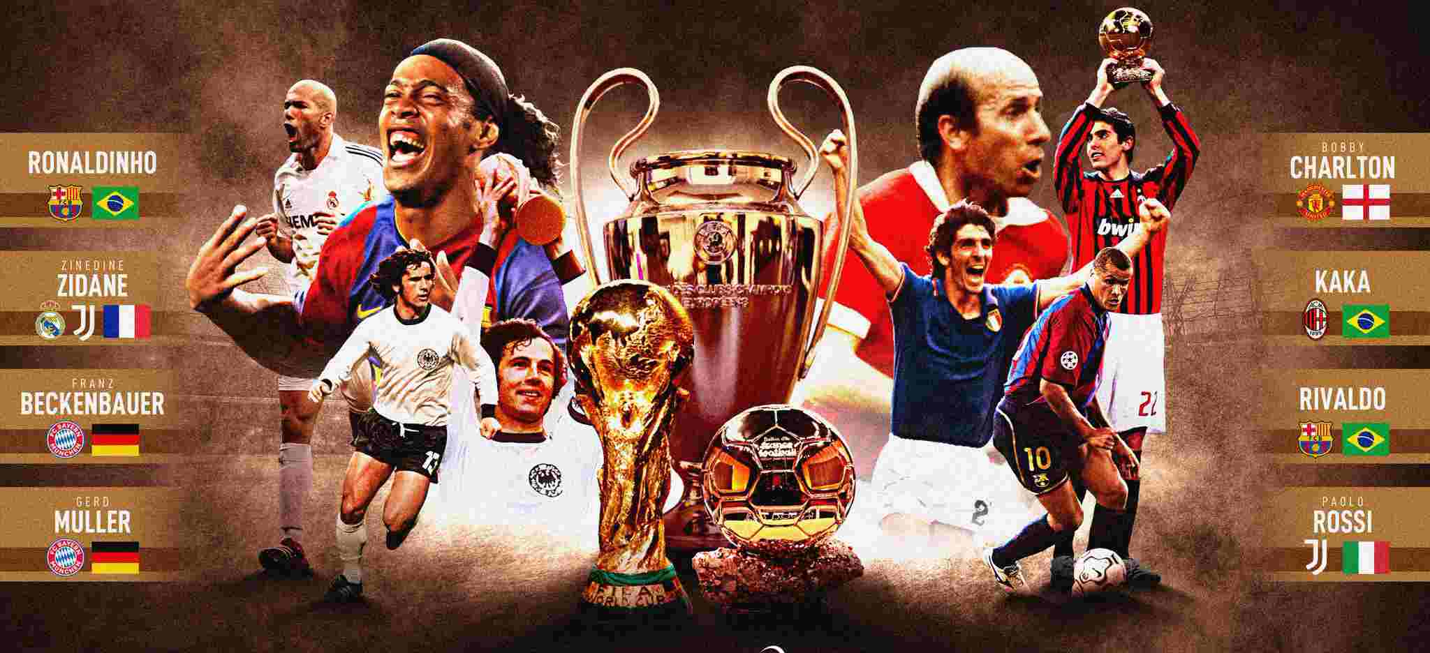 9 Footballers That Have Won The FIFA World Cup, Ballon d’Or and The UEFA Champions League